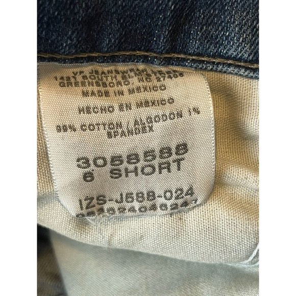 Lee Womens Vintage 1990s Jeans Relaxed Boot Cut Mid Rise Blue Size 6 Short - Picture 9 of 10